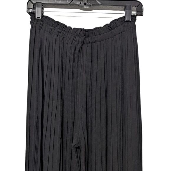 ETEN Pleated Crinkle Wide Leg Flowy Pants 1X - Picture 6 of 8